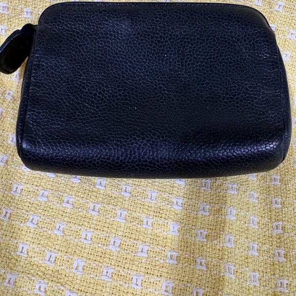 SOLD ! Chanel Black Crystal pouch / mini clutch - Picture 7 of 7